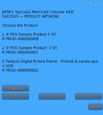 SUCCESS Product Artwork ACTIVE Product selection