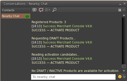 SUCCESS Activate Product with no eligible activation candidates